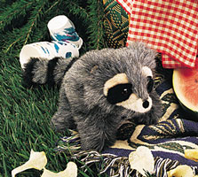 OUT OF STOCK/UNAVAILABLE Baby Raccoon Puppet