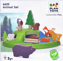 OUT OF STOCK/ UNAVAILABLE Animal Set, Plan Toys