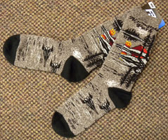 OUT OF STOCK/UNAVAILABLE  Algonquin Park Campfire Socks