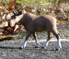 OUT OF STOCK/UNAVAILABLE Cow Moose Figurine