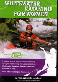 OUT OF STOCK/UNAVAILABLE DVD Whitewater Kayaking for Women