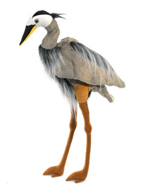 OUT OF STOCK/UNAVAILABLE Great Blue Heron Puppet