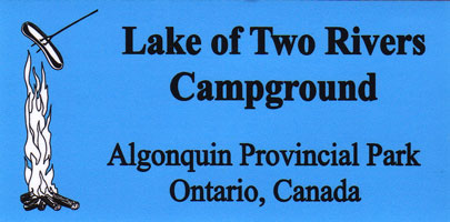 Lake of Two Rivers Bumper Sticker