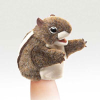 OUT OF STOCK/UNAVAILABLE Little Chipmunk Hand Puppet