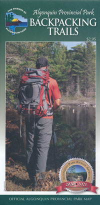 algonquin hiking trails map
