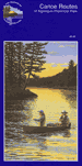 Canoe Routes Map of Algonquin Provincial Park
