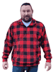 Adult 1/4 Zip Buffalo Plaid Pullover
