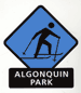 Cross Country Skier Bumper Decal
