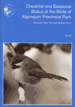 No. 09 - REVISED Checklist and Seasonal Status of the Birds of Algonquin Provincial Park