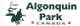 Algonquin Park Bumper Decal