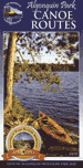 Canoe Routes Map of Algonquin Provincial Park