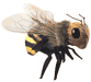 Mini Bee Finger Puppet